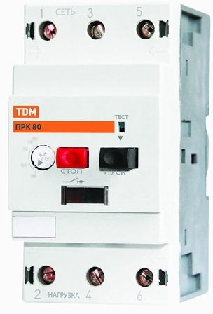 TDM ELECTRIC SQ0212-0018 Пускатель ПРК80-4 In=4A Ir=2,5-4A Ue 660В TDM